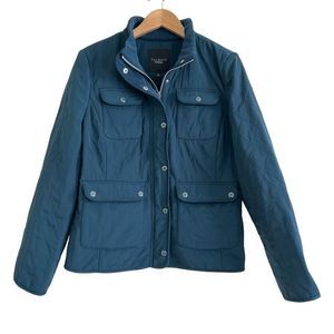Talbots Zip Up Coat Size Medium